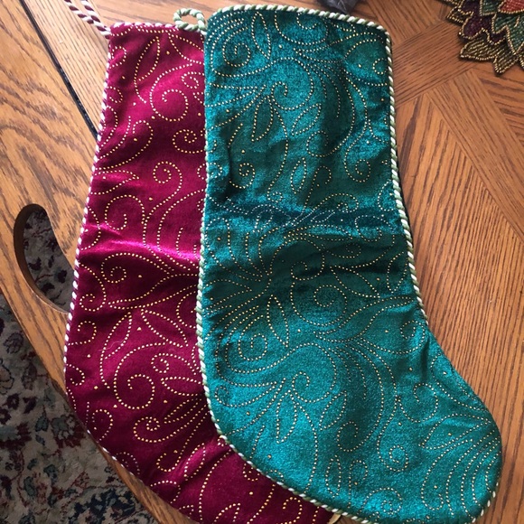 Christmas Stockings NWOT Regular Size - Picture 1 of 3